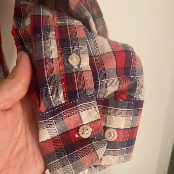 Wrangler long sleeve button up (kids) - Picture 3 of 5